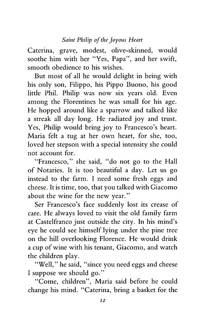 St. Philip of the Joyous Heart