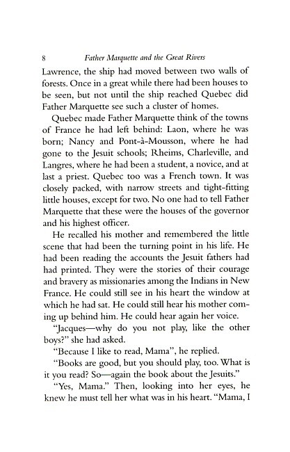 Father Marquette and the Great Rivers