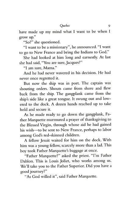 Father Marquette and the Great Rivers