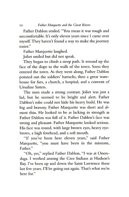 Father Marquette and the Great Rivers