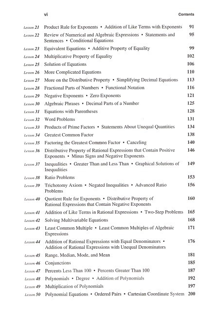 Saxon Algebra 1 (3rd edition) Text