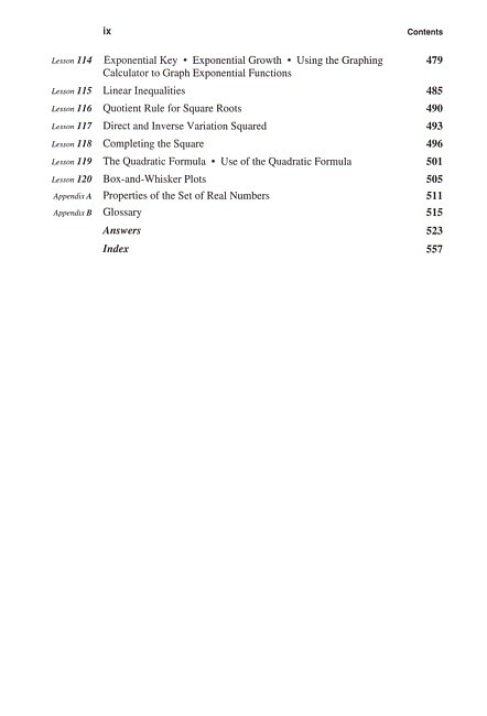 Saxon Algebra 1 (3rd edition) Text