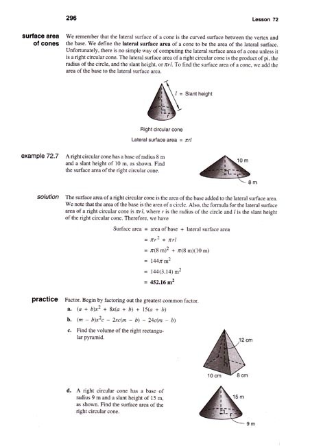 Saxon Algebra 1 (3rd edition) Text