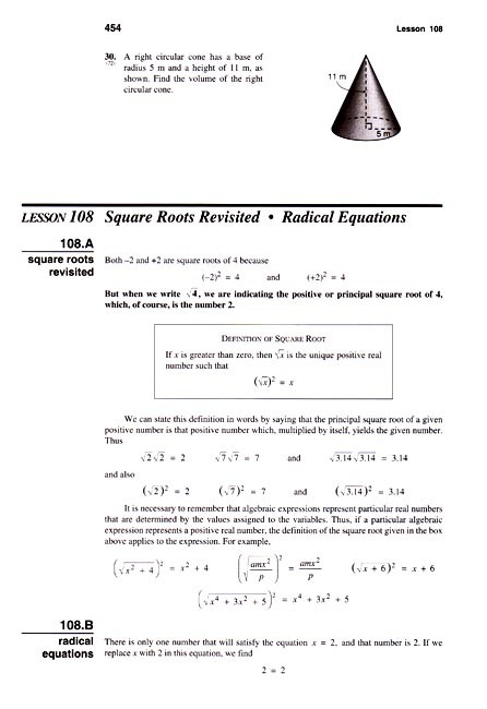 Saxon Algebra 1 (3rd edition) Text