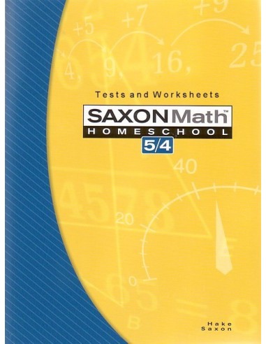 Saxon 54 (Homeschool