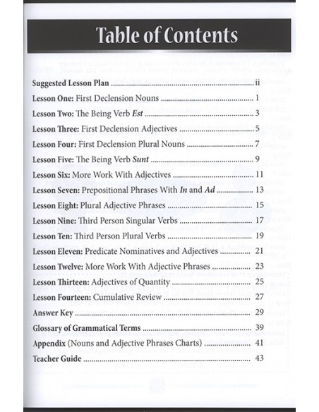 Little Latin Readers: Liber Primus Workbook