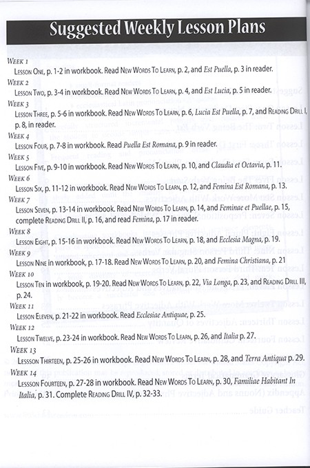 Little Latin Readers: Liber Primus Workbook