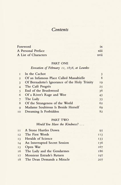 The Song of Bernadette (book)