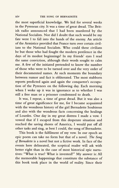 The Song of Bernadette (book)