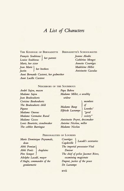 The Song of Bernadette (book)