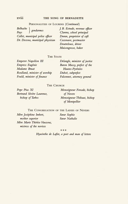 The Song of Bernadette (book)