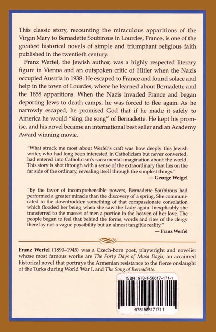 The Song of Bernadette (book)