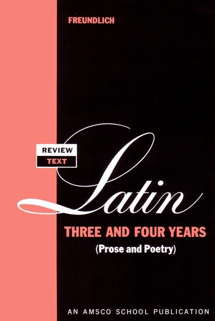 Review Text in Latin 3 & 4 Years