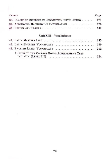 Review Text in Latin 3 & 4 Years