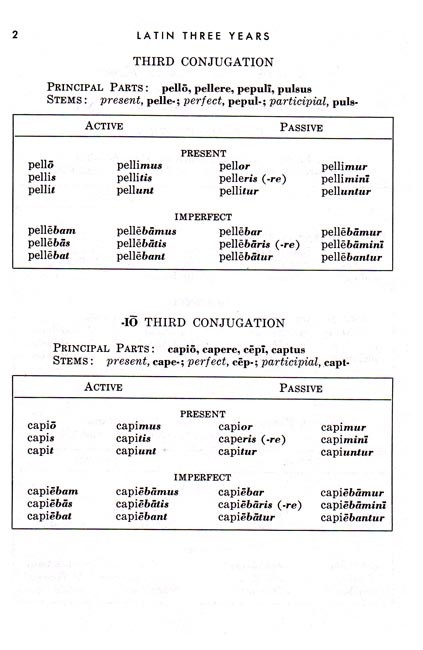 Review Text in Latin 3 & 4 Years