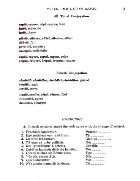 Review Text in Latin 3 & 4 Years