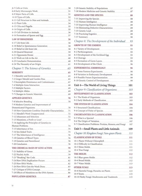 Biology - A Search for Order Text