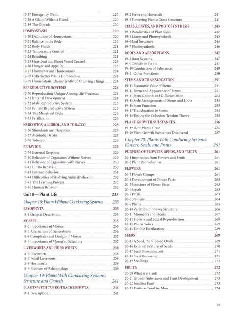 Biology - A Search for Order Text