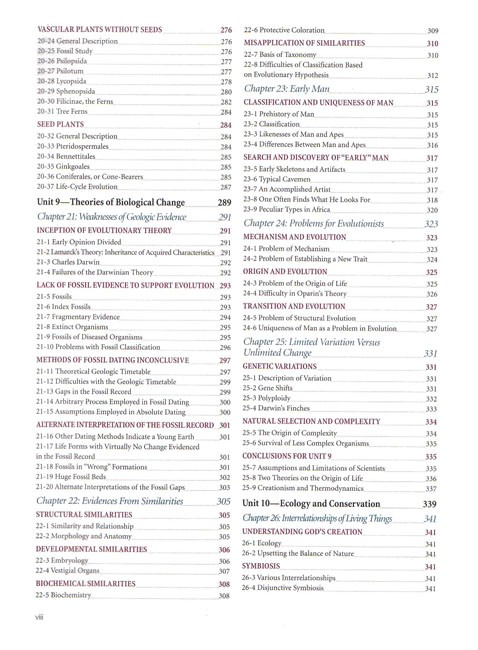 Biology - A Search for Order Text