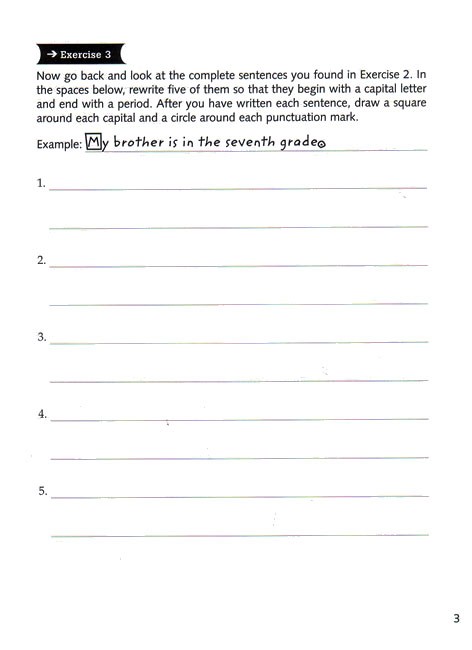 Writing Skills Book A,  Grades 3-4