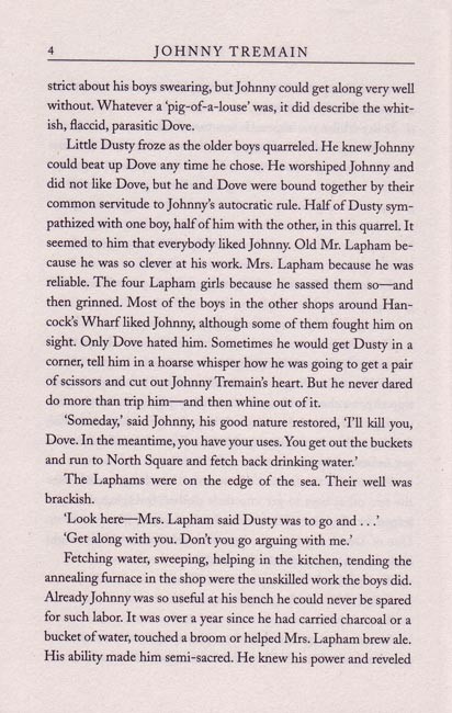 Johnny Tremain Johnny Tremain