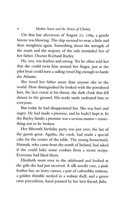 Mother Seton and the Sisters of Charity