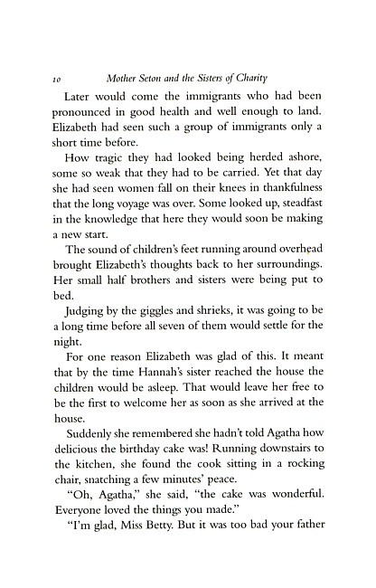 Mother Seton and the Sisters of Charity