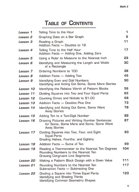 Saxon Math 3 Teacher's Manual