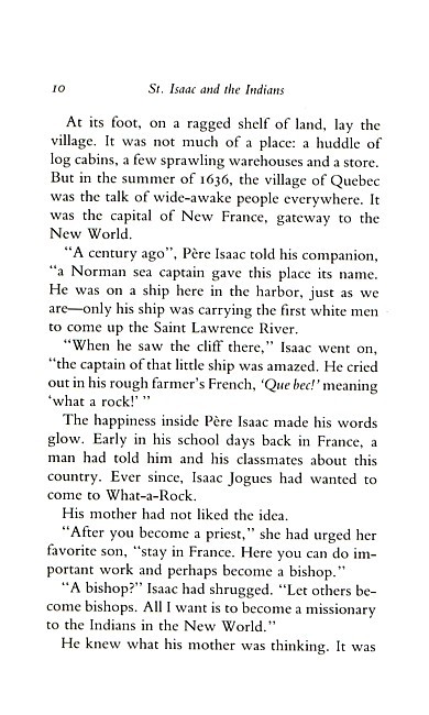 St.Isaac and the Indians