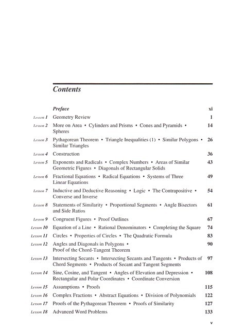 Saxon Advanced Math (2nd edition) Text