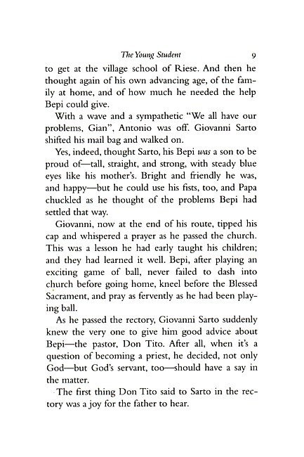 St. Pius X: The Farm Boy Who Became Pope