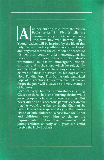 St. Pius X: The Farm Boy Who Became Pope