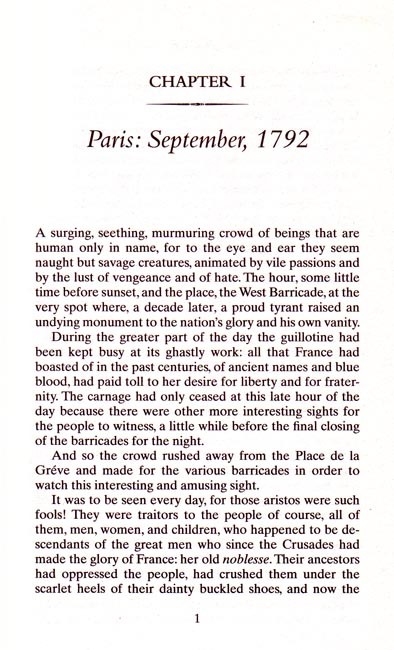 The Scarlet Pimpernel