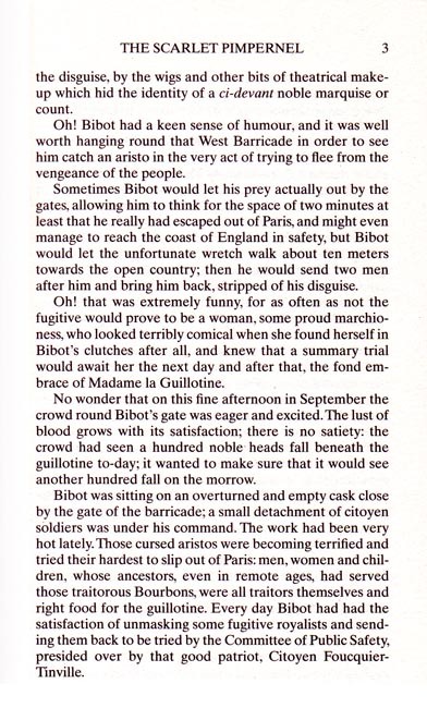 The Scarlet Pimpernel