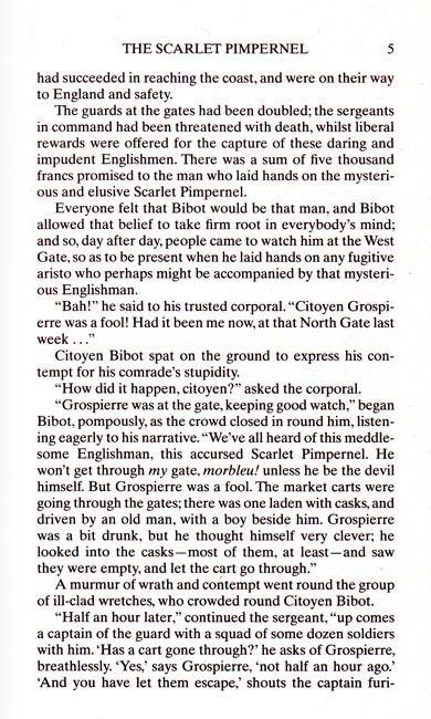 The Scarlet Pimpernel