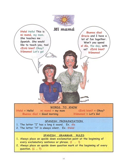 Learn Spanish with Grace (Grades 2-8)