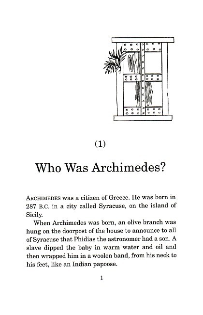 Archimedes and the Door of Science