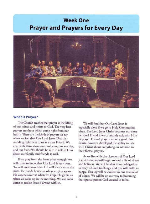 Religion 7 for Young Catholics (key in book)