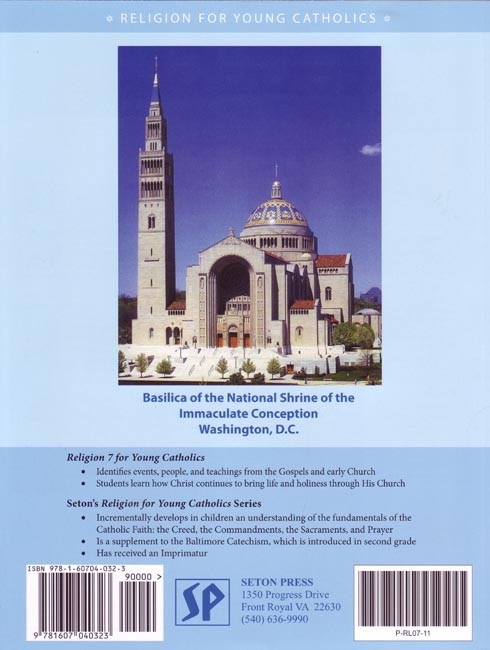 Religion 7 for Young Catholics (key in book)
