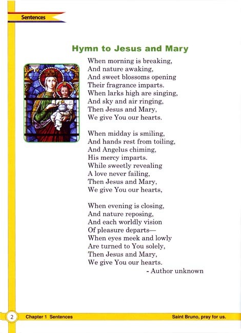 English 2 for Young Catholics (key in book)