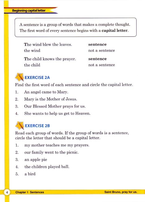 English 2 for Young Catholics (key in book)