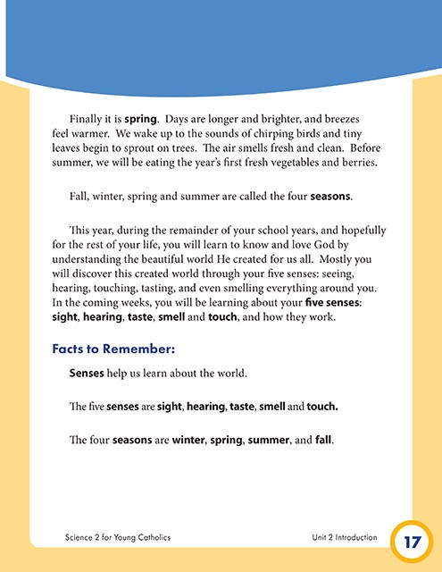 Science 2 for Young Catholics