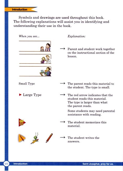 English 3 for Young Catholics (key in book)