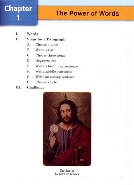 English 3 for Young Catholics (key in book)