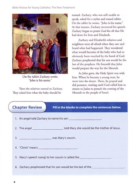 Bible History 7 FYC: New Testament