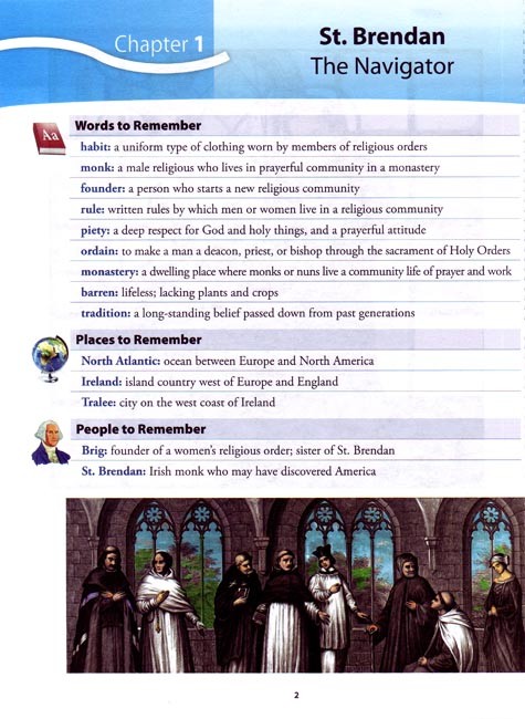 The Catholic Faith Comes to the Americas (key in book)