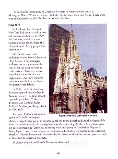 The Catholic Faith Comes to the Americas (key in book)